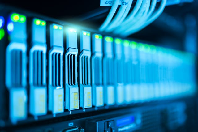 Shared server hosting providing affordable and scalable web hosting solutions.