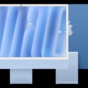 24-Inch iMac with Retina 4.5k Display: Apple M4 Chip with 10‑core CPU and 10‑core GPU, 24gb, 512gb SSD – Blue